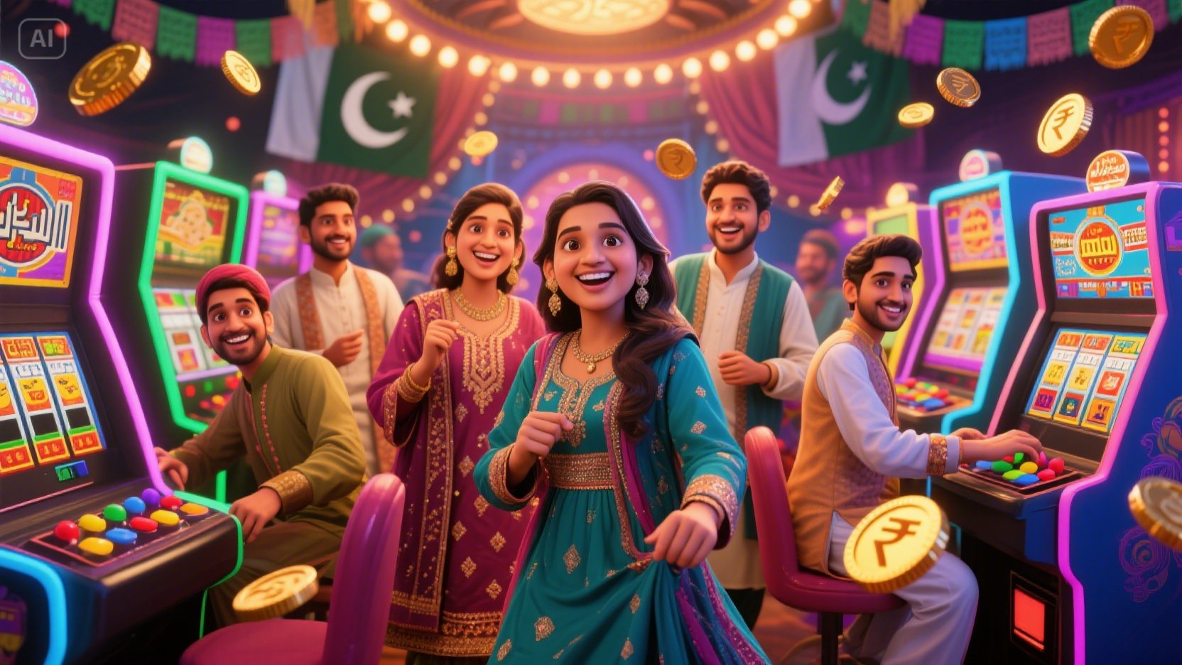 Lucky 100Deposit for the first time today and receive an incredible 200% bonus instantly! Pakistani players can enjoy trusted payments, fast PKR withdrawals, and an exciting gaming experience across slots, live tables, and sports betting.